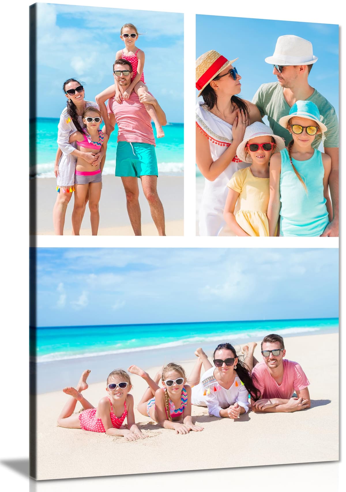 1 Photo Portrait Personalised Canvas Print – Custom Photo Wall Art – Multiple Sizes via “Customise Now” – Custom Printed Gift for Home & Occasions — view 8