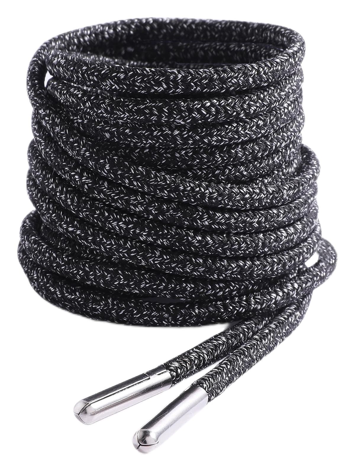 VSUDO Round Boots Laces, 4mm Diameter Outdoor Work & Hiking Shoe Laces for Boots, Premium Round Shoelaces for Trainers Shoes — view 20