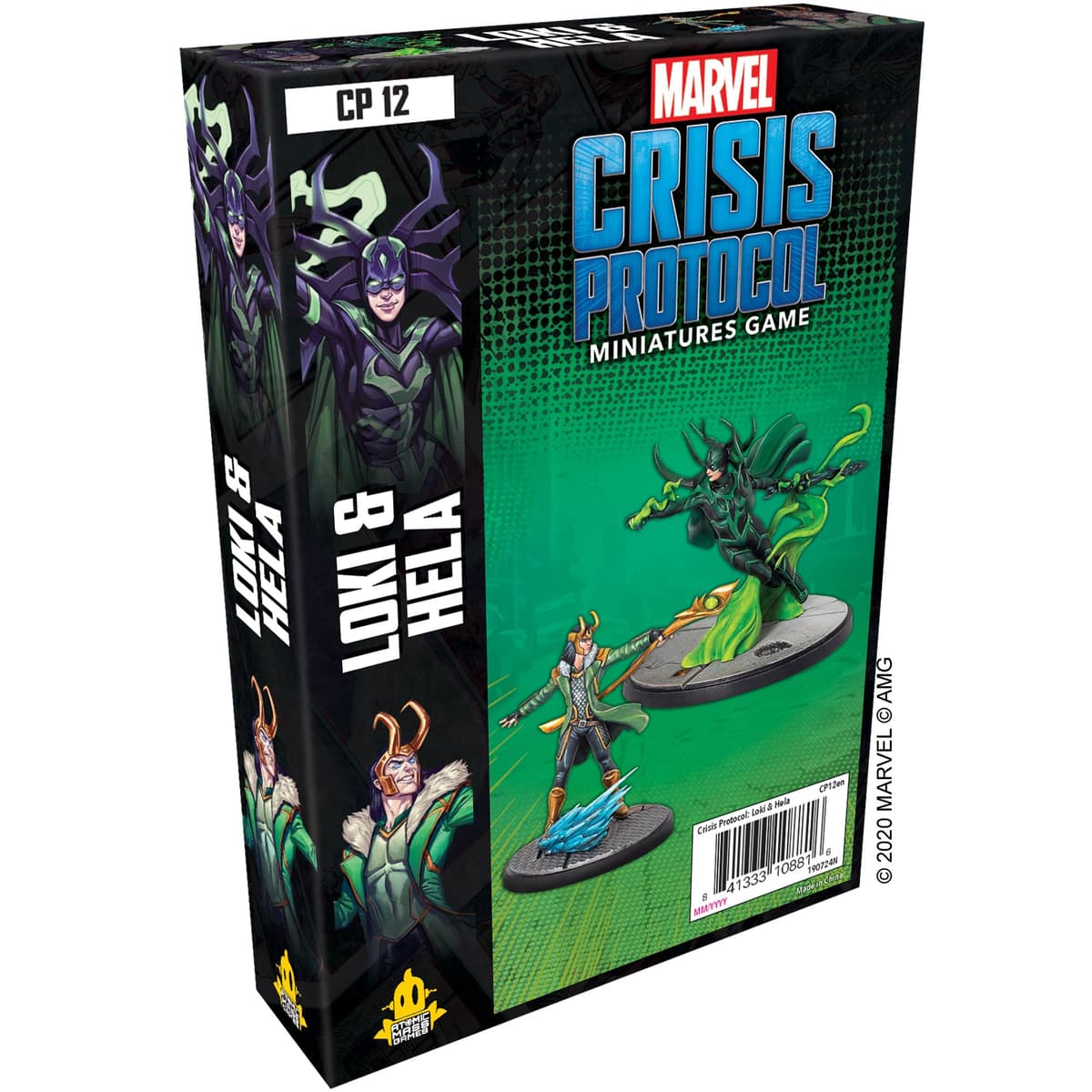 Atomic Mass Games , Blade and Moon Knight: Marvel Crisis Protocol , Miniatures Game , Ages 14+ , 2 Players , 45 Minutes Playing Time, Multicolor, FFGCP48 — view 6