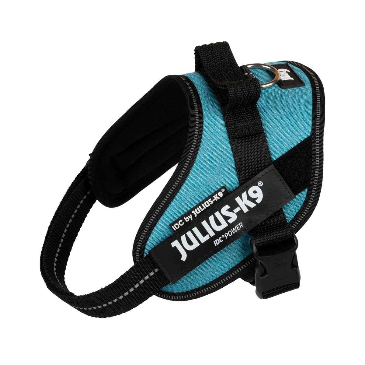 Julius-K9, 16IDC-AM-M, IDC Powerharness, dog harness, Size: Mini, Aquamarine — view 11