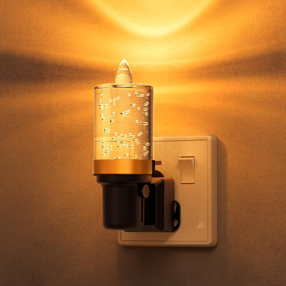 LOHAS-LED Night Light Plug in Wall, Night Light with Dusk-to-Dawn Sensor, 0-100LM Dimmable, Warm White 3000K, Modern Nightlight Plug in Wall for Hallway, Bathroom, Stairway — view 15