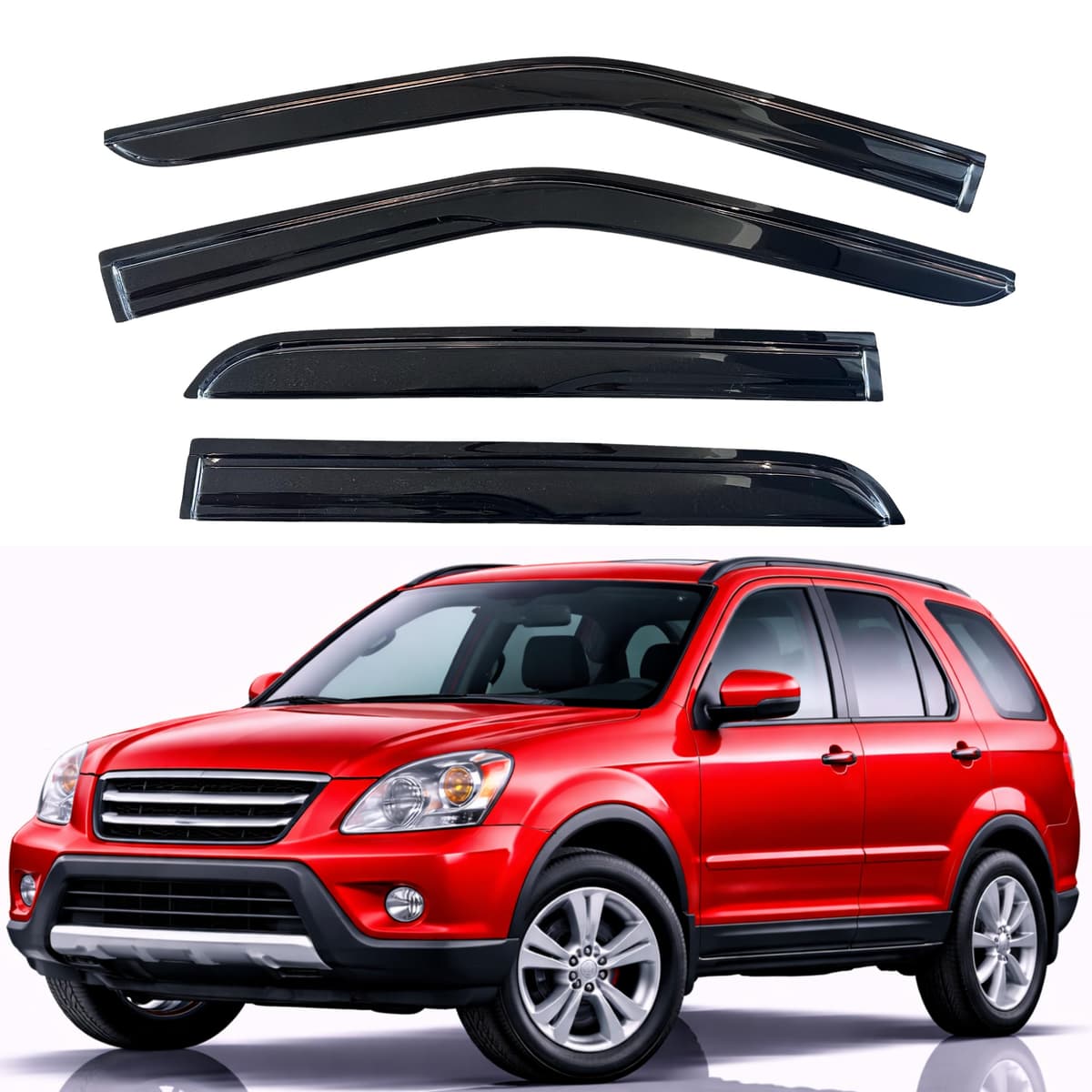 KPY Rain Guards Fit for 2006-2013 Lexus IS250 IS350, Out-Channel Window Visors Vent Wind Deflectors 4PC, Car Accessories for 06-13 Lexus is Series — view 177