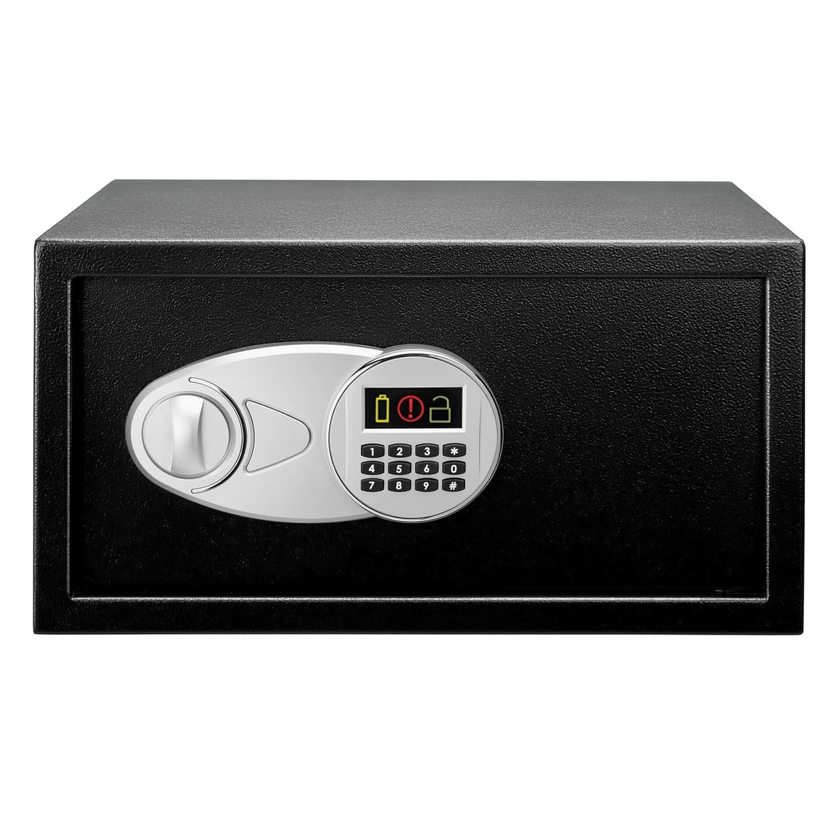 Amazon Basics Caja Fuerte de Seguridad de Acero con Cerradura con Teclado, Protege Dinero, Joyas, Documentos de identificación, 14 l, 35 cm x 25 cm x 25 cm, Color Negro — view 17