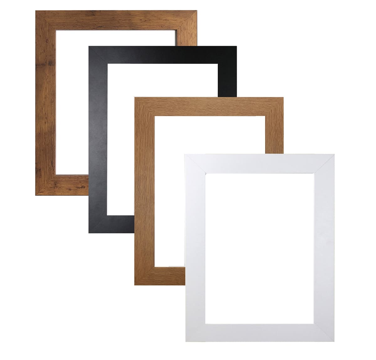 FRAMES BY POST London Picture Photo Frame, White with White Mount, 24 x 20 Image Size 20 x 16 Inches — view 4