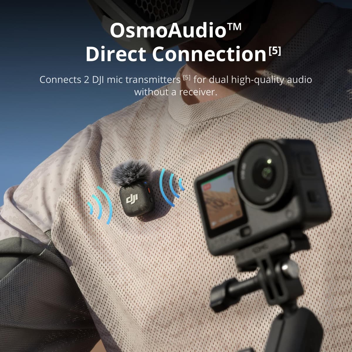 DJI Osmo Action 6 Enhanced Combo, Action Camera With 1/1.1″ Square Sensor, Variable Aperture of f/2.0–f/4.0, Extended Battery Life With 2 Batteries, Action Camera 8K for Extended Outdoor Filming — view 7