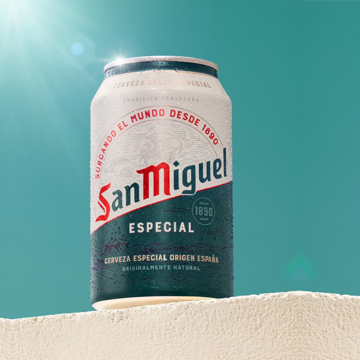 San Miguel Especial Lager, Pack 12 Latas x 33cl, Cerveza Premium Española, Calidad Tradicional y Sabor Refrescante, 5.4% Volumen de Alcohol — view 2