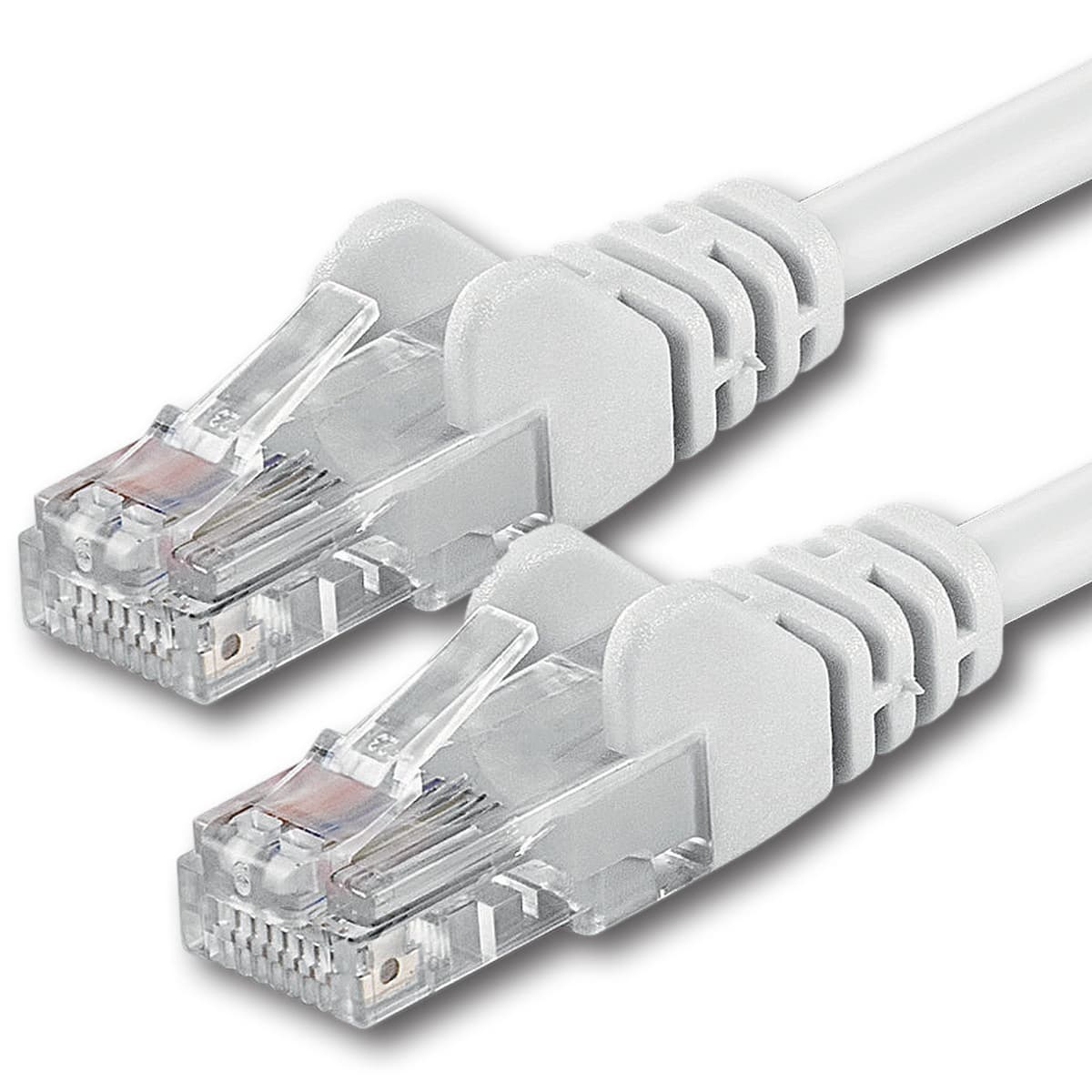 1aTTack.de 0.25m - black - 10 pieces - (PACK) - CAT.6 CAT6 Ethernet LAN network cable 1000 Mbit/s patch cable — view 166
