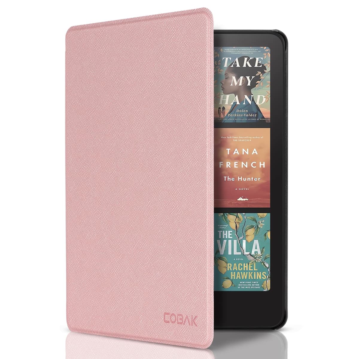 CoBak Case for All-New 7" Kindle Paperwhite(12th generation–2024)/Colorsoft Signature Edition(1st gen–2024)/Signature Edition(12th gen–2024) - PU Leather Cover with Auto Sleep/Wake, Jade — view 34