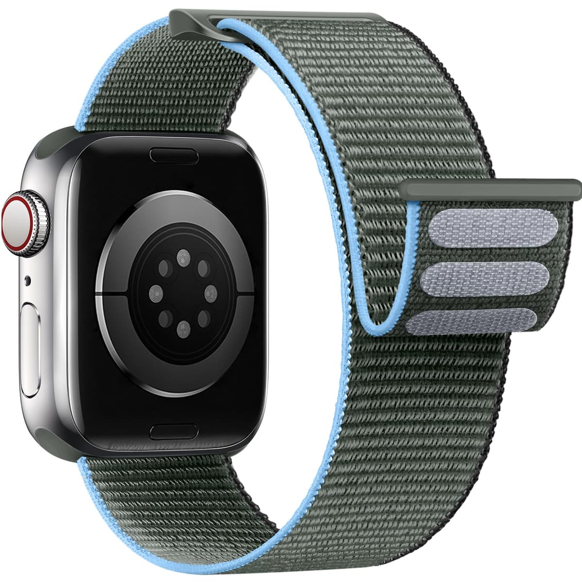 Yoohoo Nylon Straps Compatible with Apple Watch Straps 38mm 40mm 41mm 42mm(Series 10) Women Men,Upgraded Soft Nylon Strap Replacement Bands for iWatch Series 11 10 9 8 7 6 5 4 3 2 1 SE3 Ultra3/Black — view 13