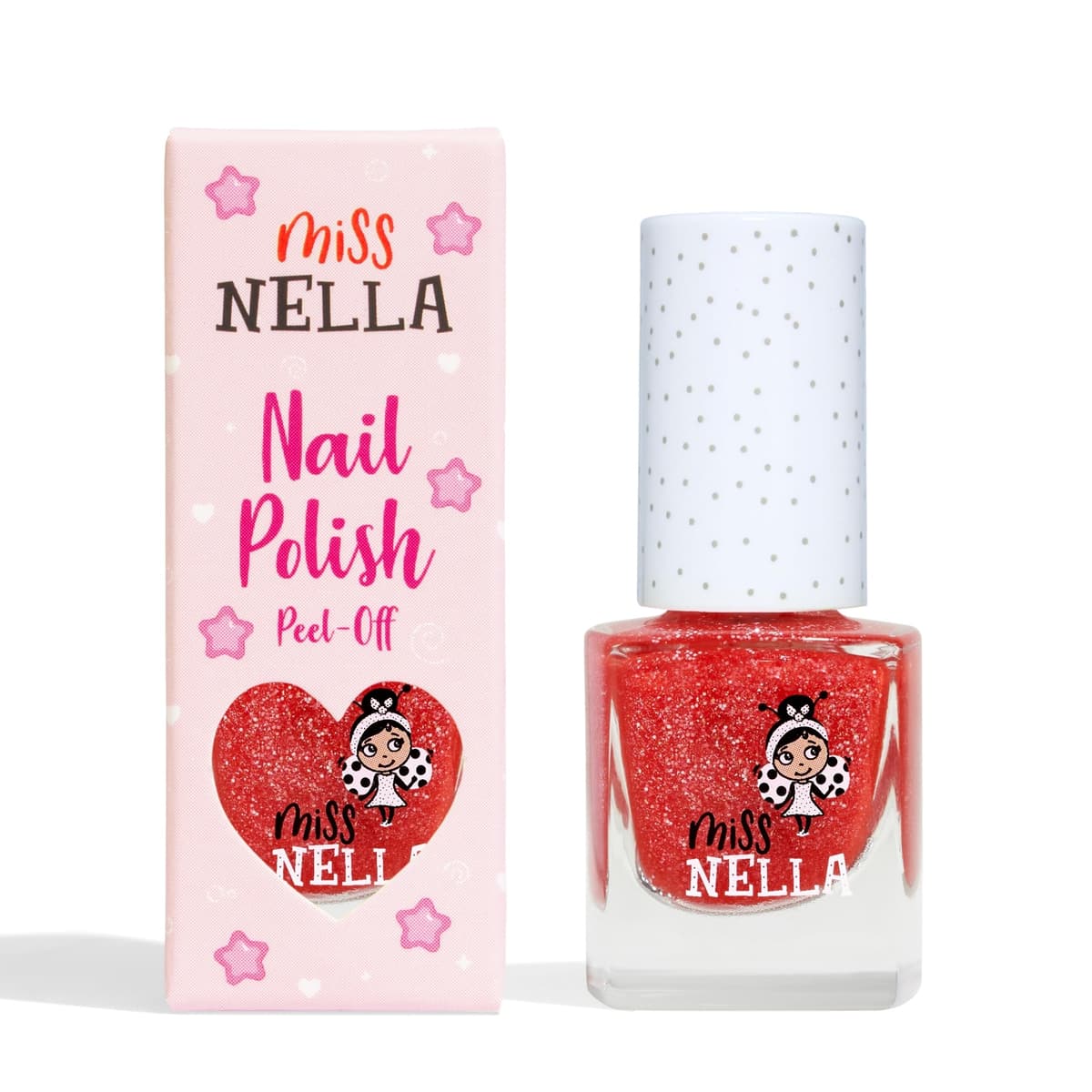 Miss Nella BLUEBERRY SMOOTHIE- Esmalte de uñas especial morada con brillantina para niños, con fórmula despegable, a base de agua y sin olor — view 33