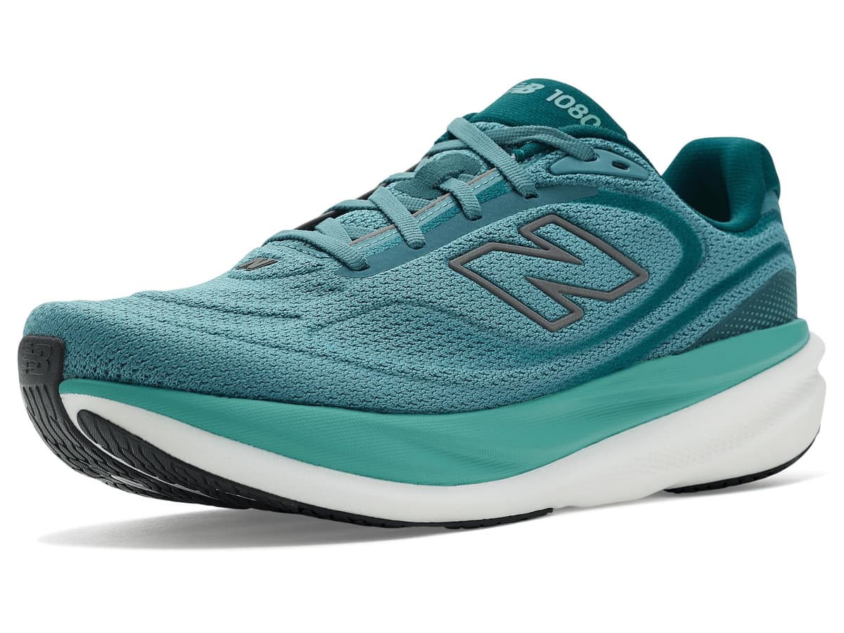 New Balance Fresh Foam X 1080 V14 - Tenis de Correr para Hombre, Clementina/Angora/Cemento Negro — view 69