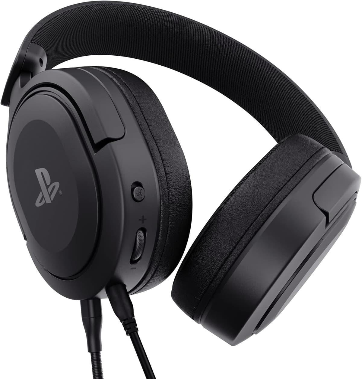 Trust Gaming GXT 498 Forta [Officially Licensed for PlayStation 5] Sustainable Gaming Headset for PS5 / PS4, 1.2m Cable, 50mm Drivers, Detachable Microphone, Wired Over-Ear Headphones - Black — view 7
