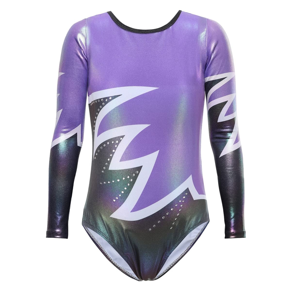 Bezioner Maillot de Gimnasia Leotardos de Danza Body Ballet Clásico Sin Mangas/Manga Larga para Niña 3-14 Años — view 12