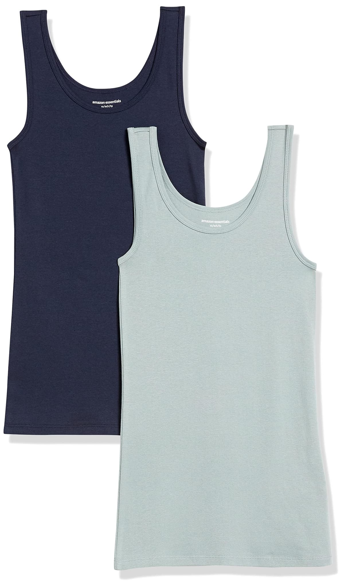 Amazon Essentials Women's Slim-Fit Vest, Pack of 2 — view 19
