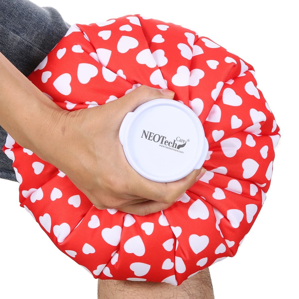 Bolsa de hielo - Tapón de rosca - Marca NEOtech Care - Diseño (sonrisas, 28cm) — view 28