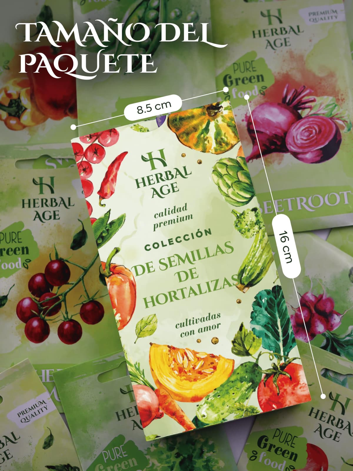 Kit Semillas Huerto Urbano De 12 Vegetales – 5100 Ecológicas Semillas De Tomate, Pepino, Lechuga, Tomates Cherry – Kit Huerto En Casa Pack, Regalos Originales Para Hombre y Mujer — view 4