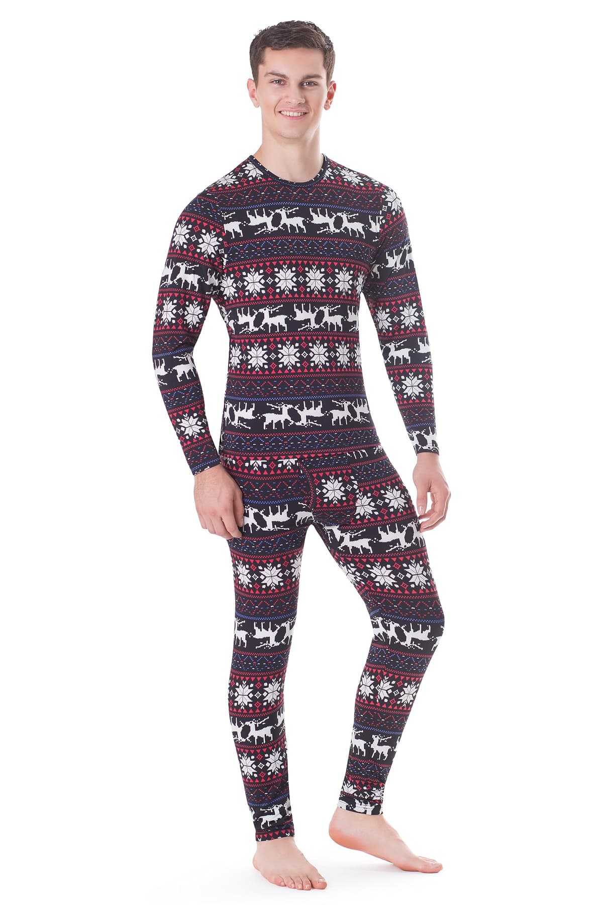 Rocky Thermal Underwear Men Long Johns Men Thermal Underwear Thermals Mens Base Layer Mens Thermals Top and Bottom Set — view 21