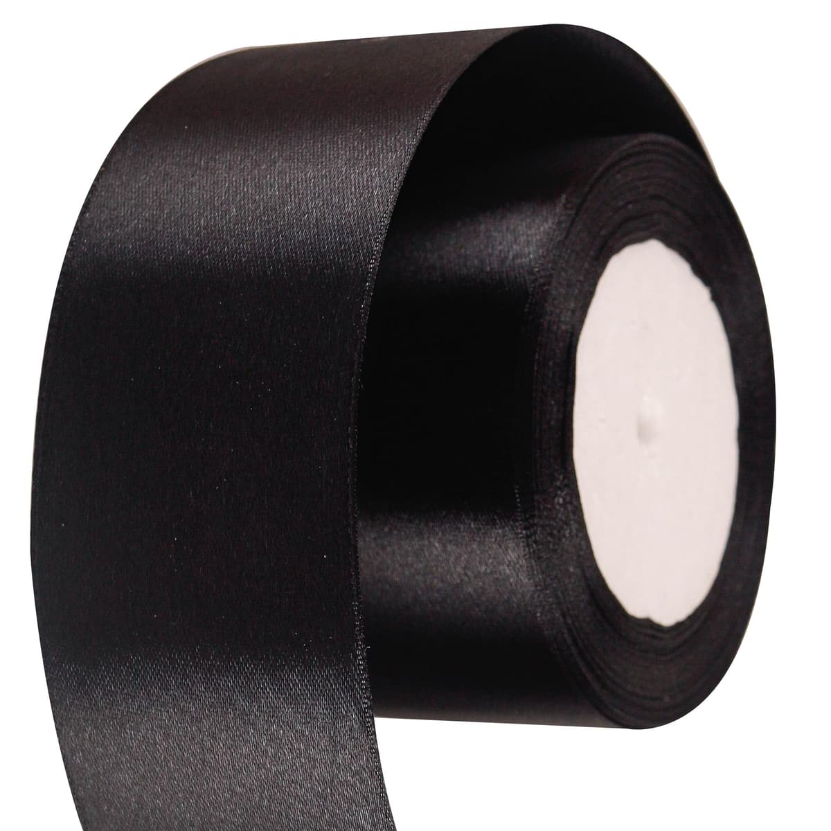 40mm Wide White Ribbon Thick Wedding Car Ribbon 22m, 1.5 inch Thick White Satin Ribbon for Gift Wrapping Wedding Car Christmas Birthday Cake Hair Bow Florist Bouquet Crafts Decorations — view 121