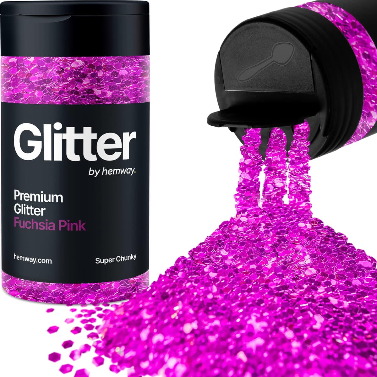 Light Rose Gold Glitter Shaker, 130g Ultrafine Glitter, Crafts 1/128" Metallic Flake Light Rose Gold Sequins, Resin & Epoxy Crafts, Decorating, Halloween, Christmas Nail, Face, Hemway — view 210