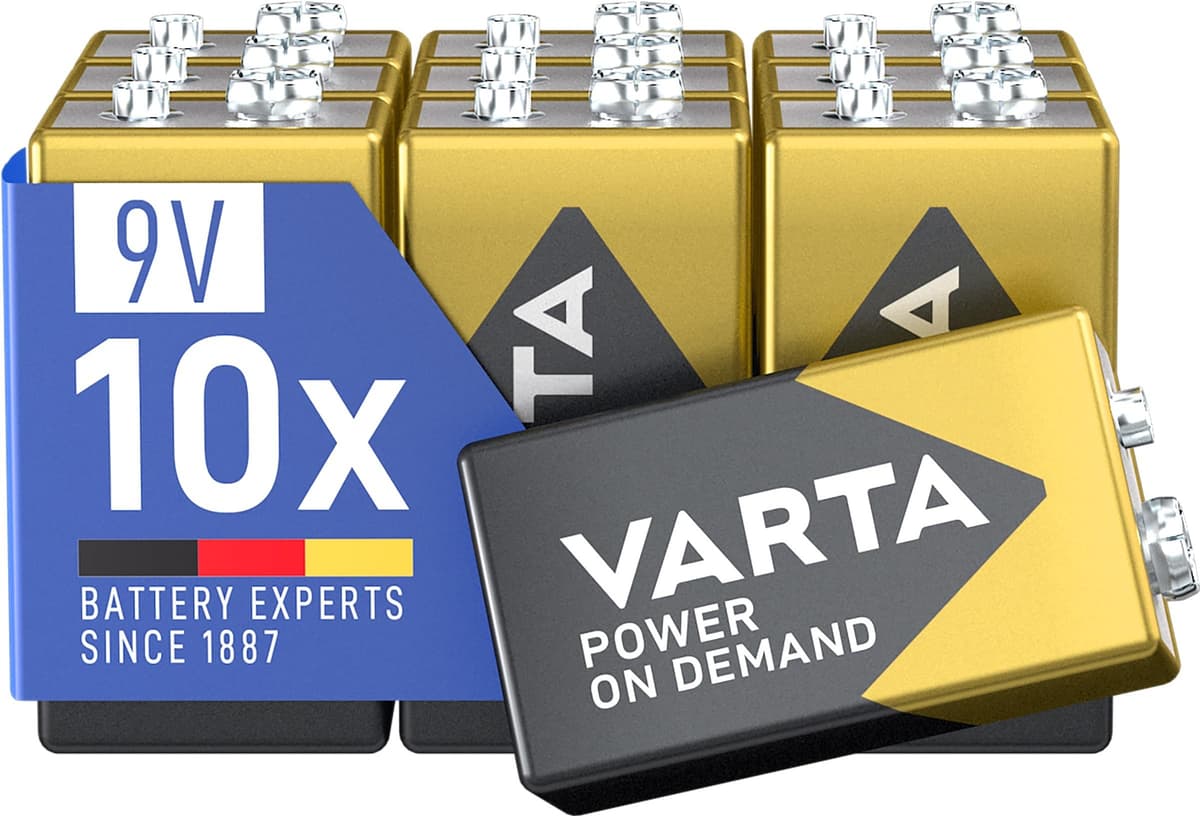 VARTA Power on Demand AA Mignon Batteries (40-pack, economy pack in environmentally-friendly packaging - smart, flexible and powerful - e.g. for computer accessories, Smart Home devices or torches) — view 20
