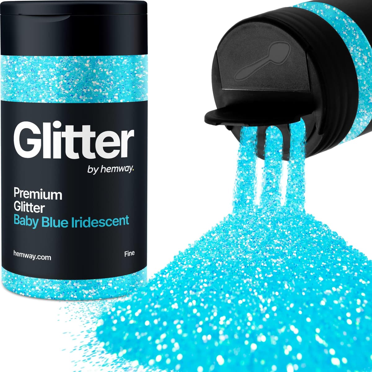 Light Rose Gold Glitter Shaker, 130g Ultrafine Glitter, Crafts 1/128" Metallic Flake Light Rose Gold Sequins, Resin & Epoxy Crafts, Decorating, Halloween, Christmas Nail, Face, Hemway — view 205