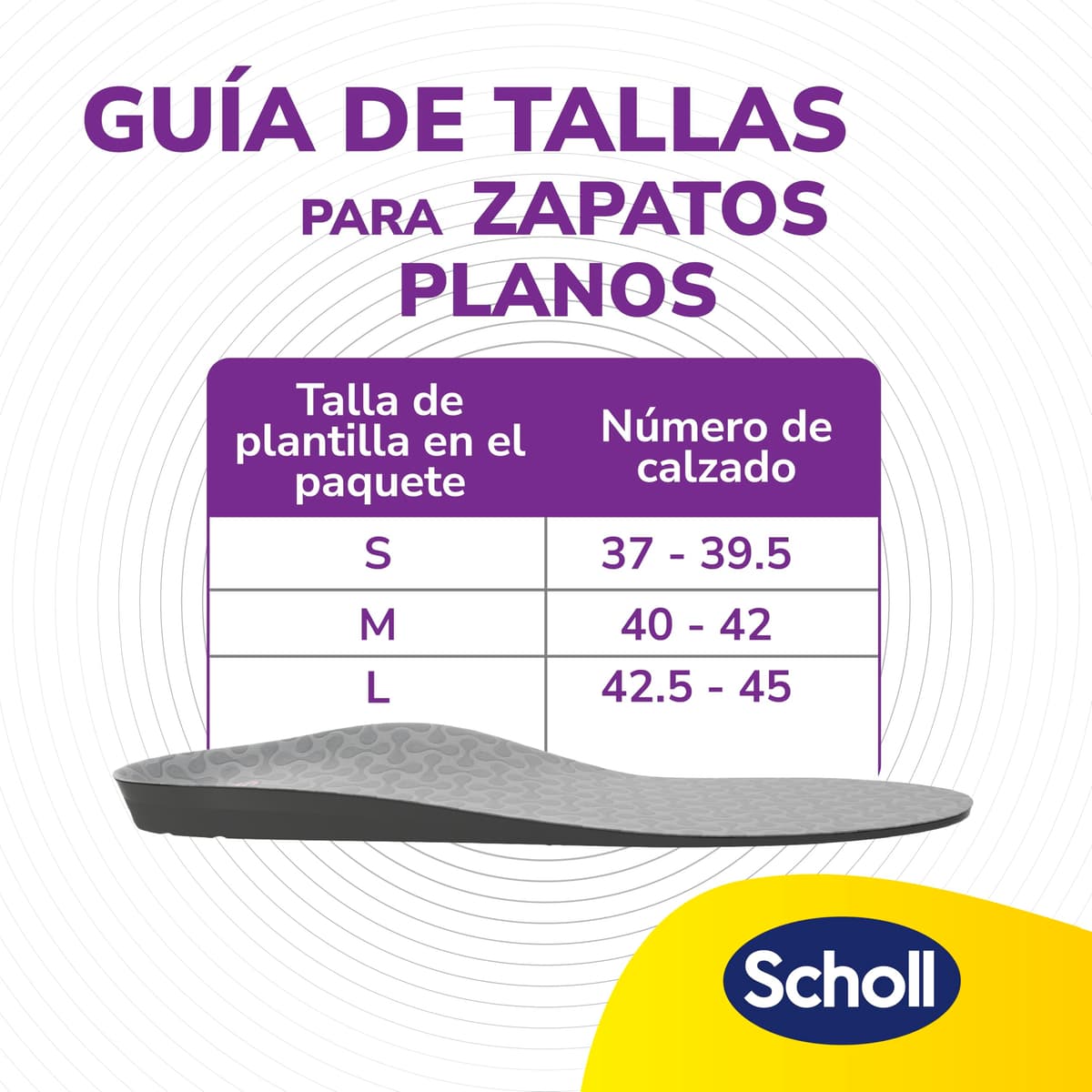 Scholl In-Balance Plantillas Ortopédicas para Hombre y Mujer - Plantillas Fascitis Plantar, Dolor de Talón y Metatarsalgia, Soporte del Arco, Pies Planos y Espolón Calcáneo, Talla L 42,5-45 — view 9