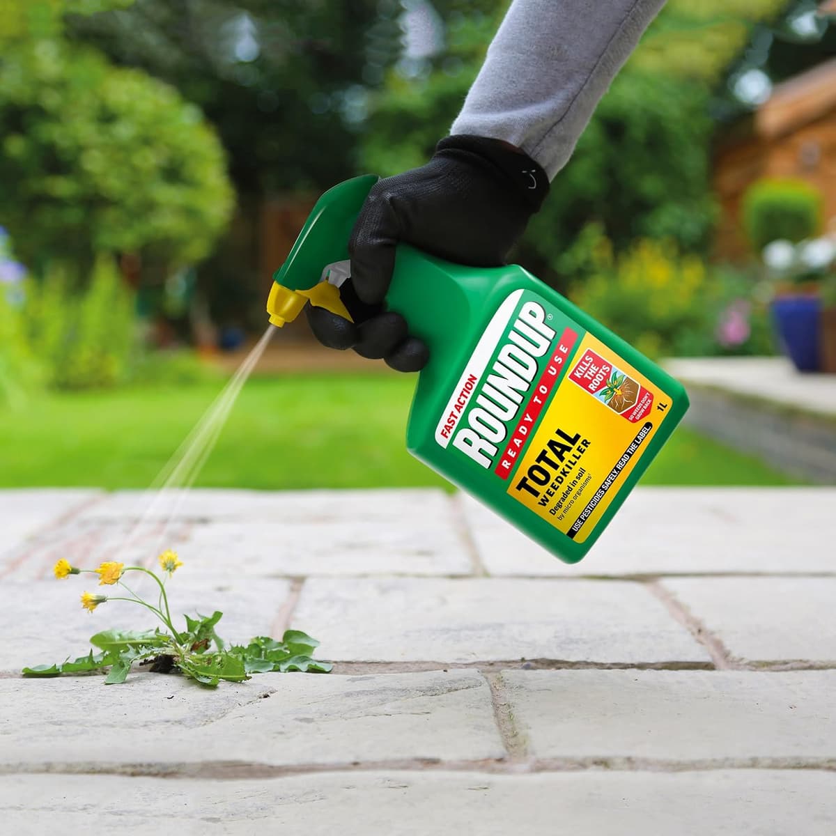 Roundup Total Fast Action Weed Killer, 1 Litre — view 3