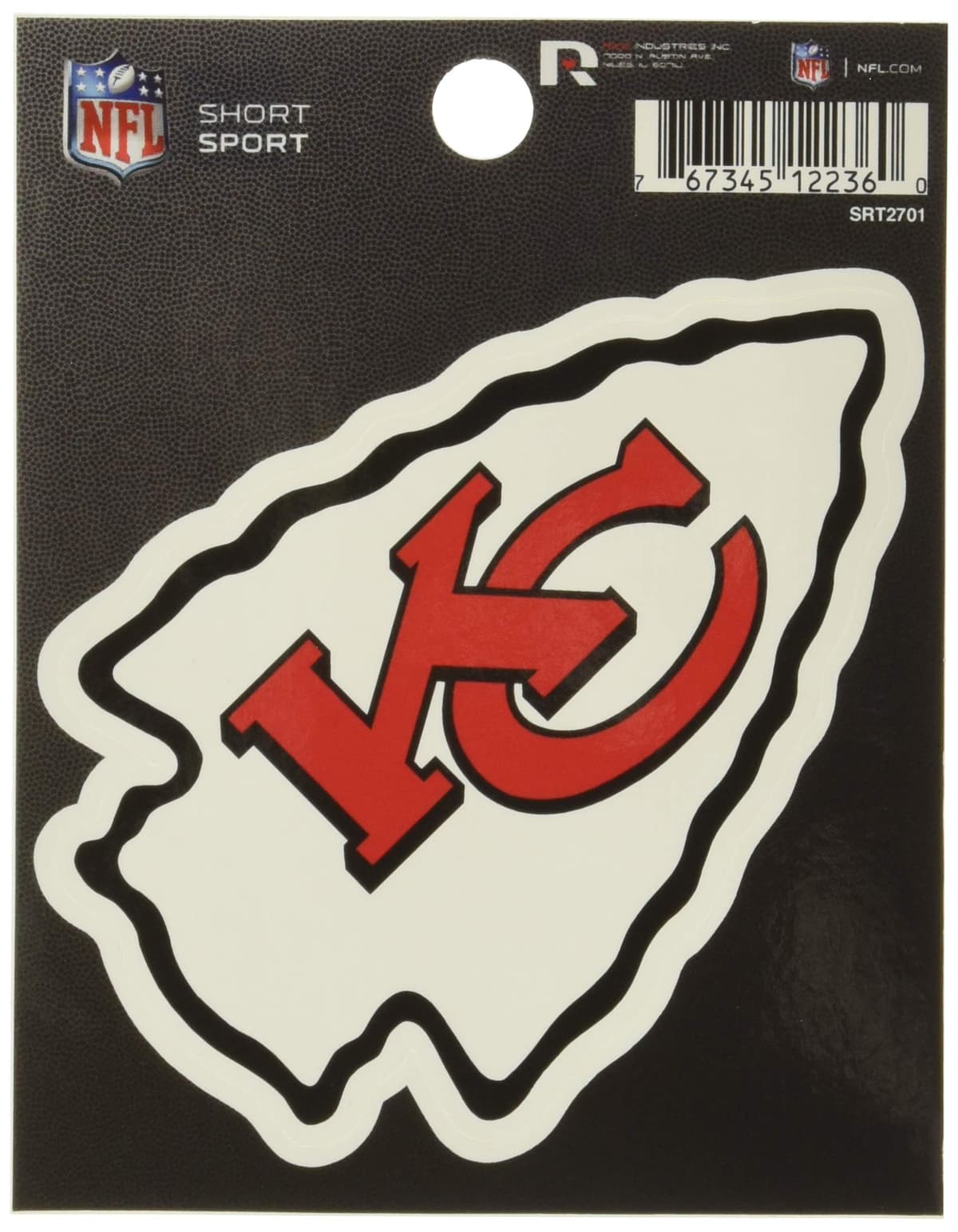 Rico Industries NFL unisex Die Cut Team Logo Short Sport Sticker