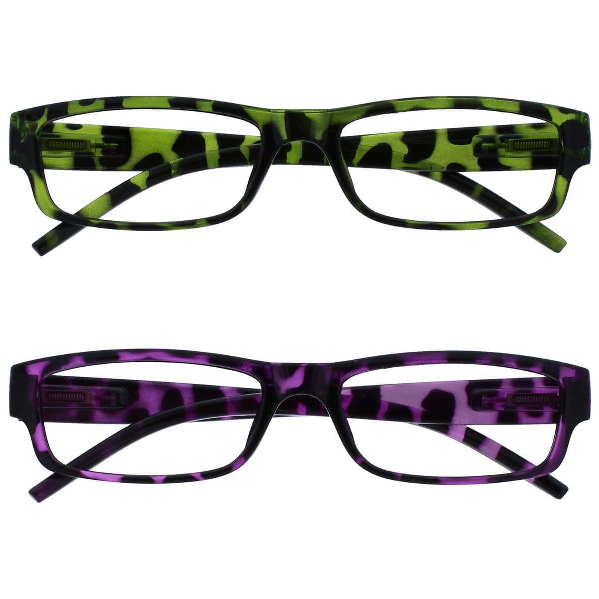 OPULIZE Ace Gafas De Lectura Negro Ligero Cómodo Lectores Valor Pack 2 Hombres Mujeres RR32-1 +1,50 — view 10