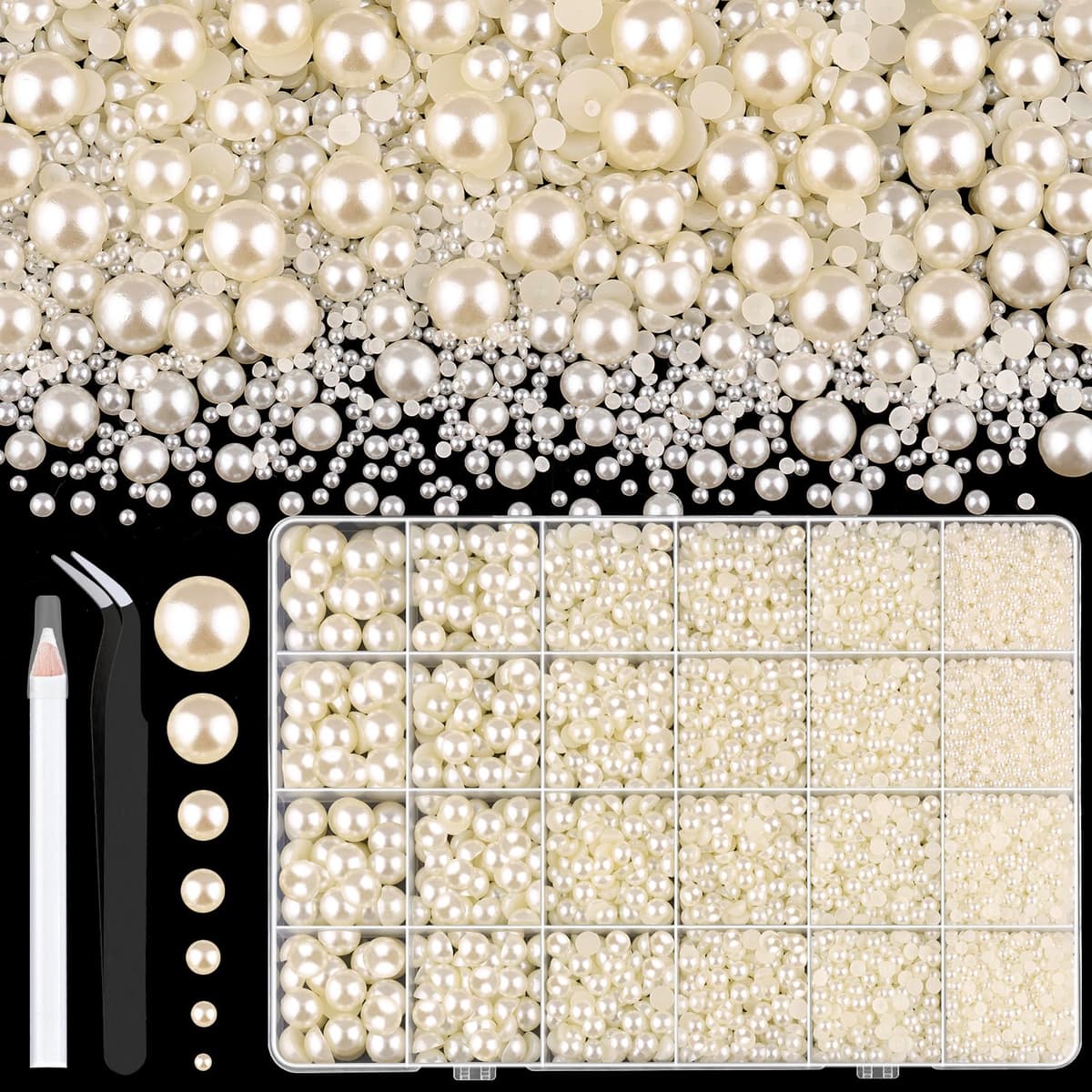 Resin Jelly Rhinestones for Crafting with B7000 Jewelry Glue, 2 Boxes Gold Flatback Crystals with 2Pcs 10ml Glue, Bedazzling Non Hotfix Gems for DIY Tumblers Clothing Shoes Manicure — view 37