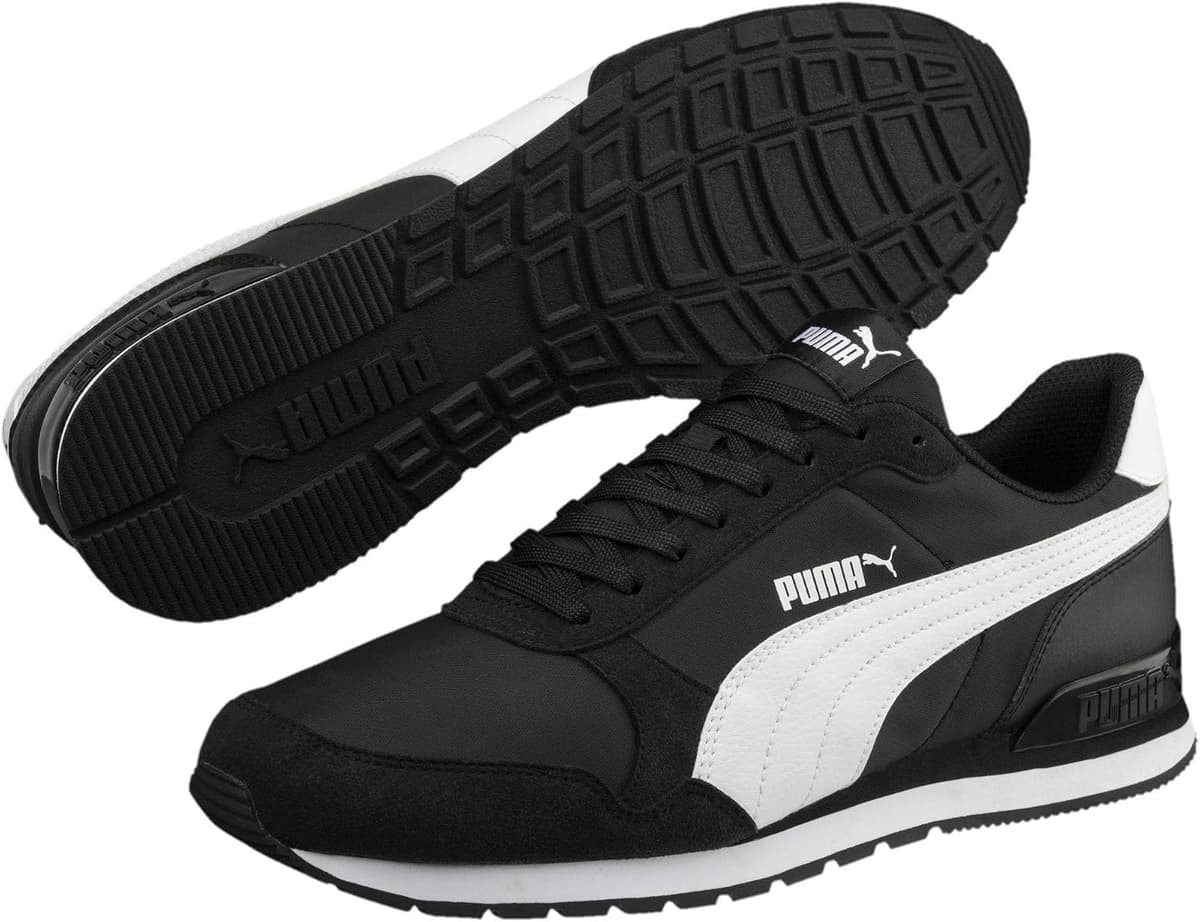 PUMA St Runner V2 Full L, Zapatillas Unisex Adulto 43 EU V2 Black White — view 2