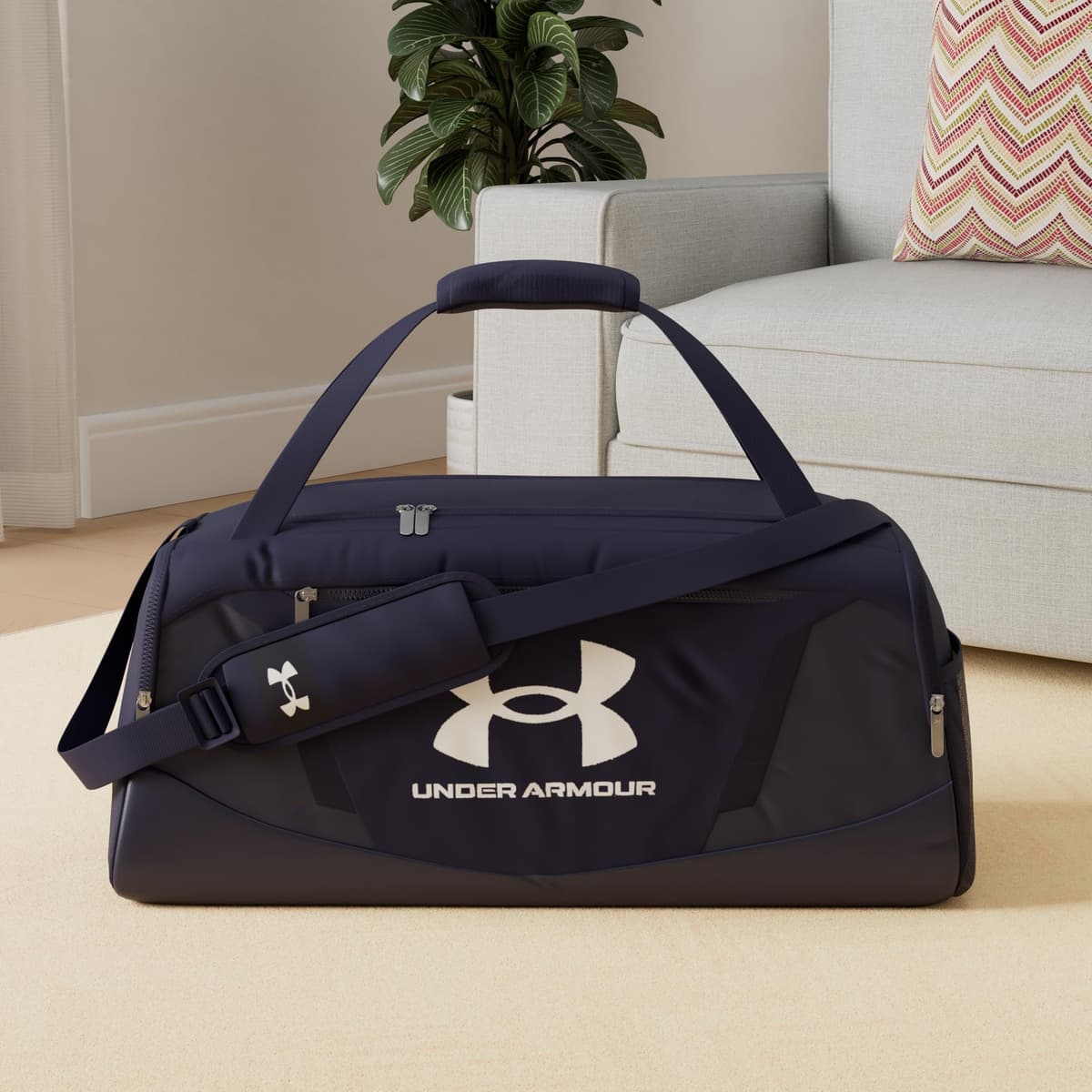 Under Armour Undeniable 5.0 Duffle, Bolsa de Deporte Resistente al Agua, Bolsa de Lona Unisex cómoda y versátil — view 2