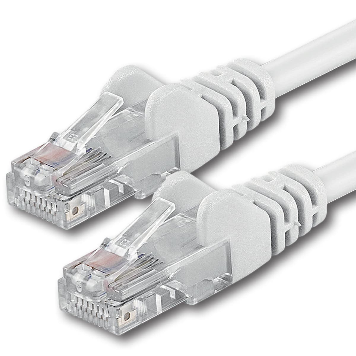1aTTack.de 0.25m - black - 10 pieces - (PACK) - CAT.6 CAT6 Ethernet LAN network cable 1000 Mbit/s patch cable — view 165