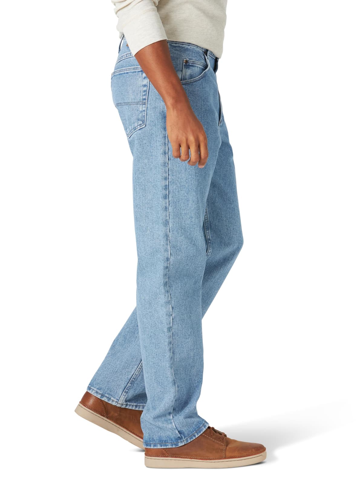 Wrangler Authentics Men's Classic 5-Pocket Relaxed Fit Flex Jean — view 3