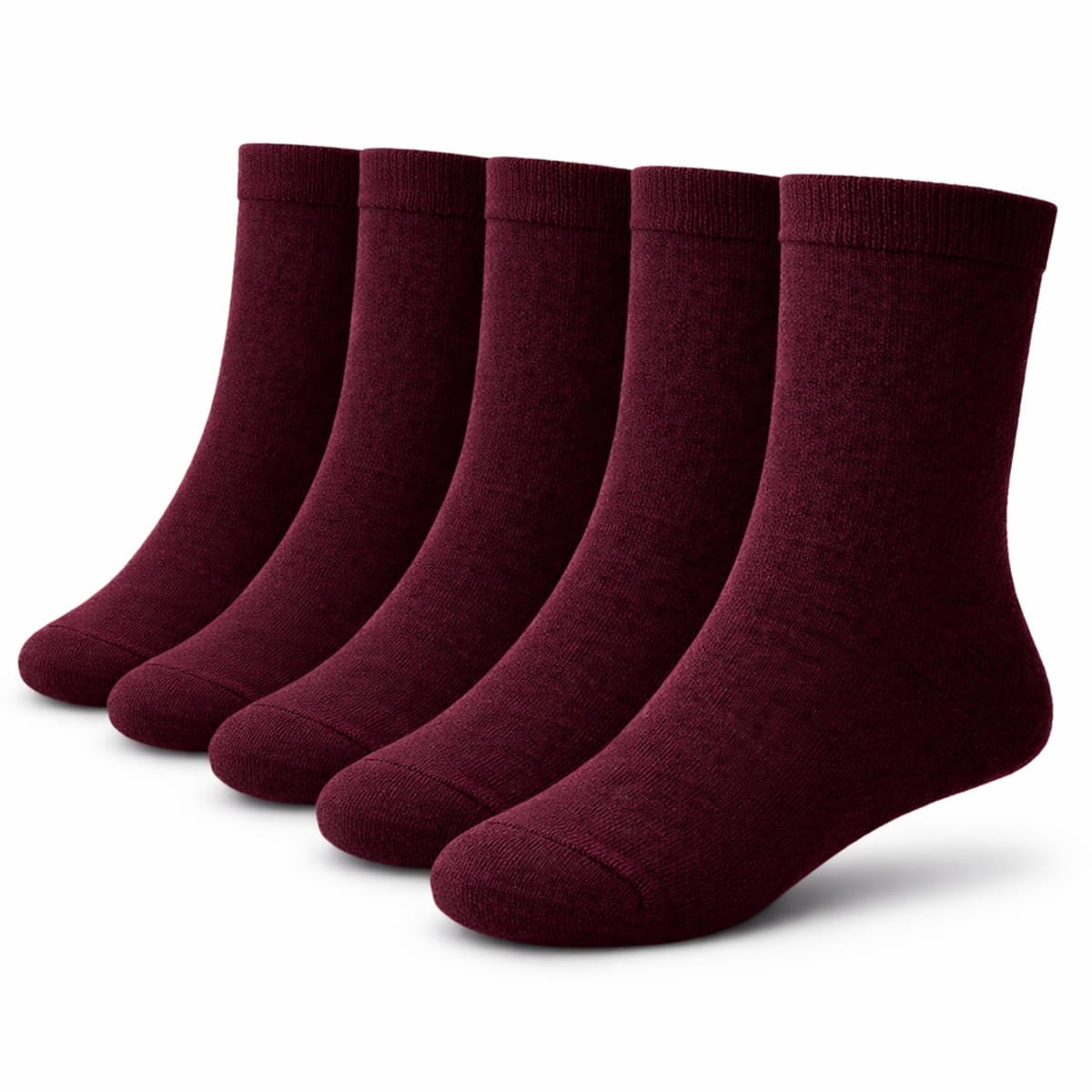 bisoo SET de 5 Pares de Calcetines Escolares de Algodon con Certificado Oeko-Tex para Uniforme Colegio - Elige tu Talla y Color — view 12