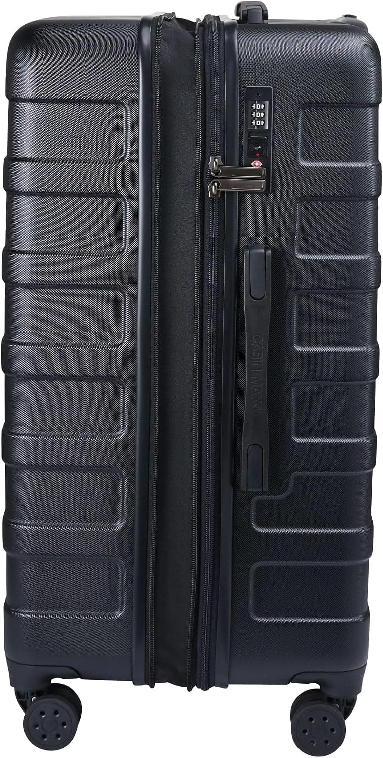 Cabin Max Anode 2-Piece Luggage Set – 100L Hold Check-in Case & 40L (55x40x20) Cabin Case, Hard Shell Spinner Wheels, Optimis — view 2