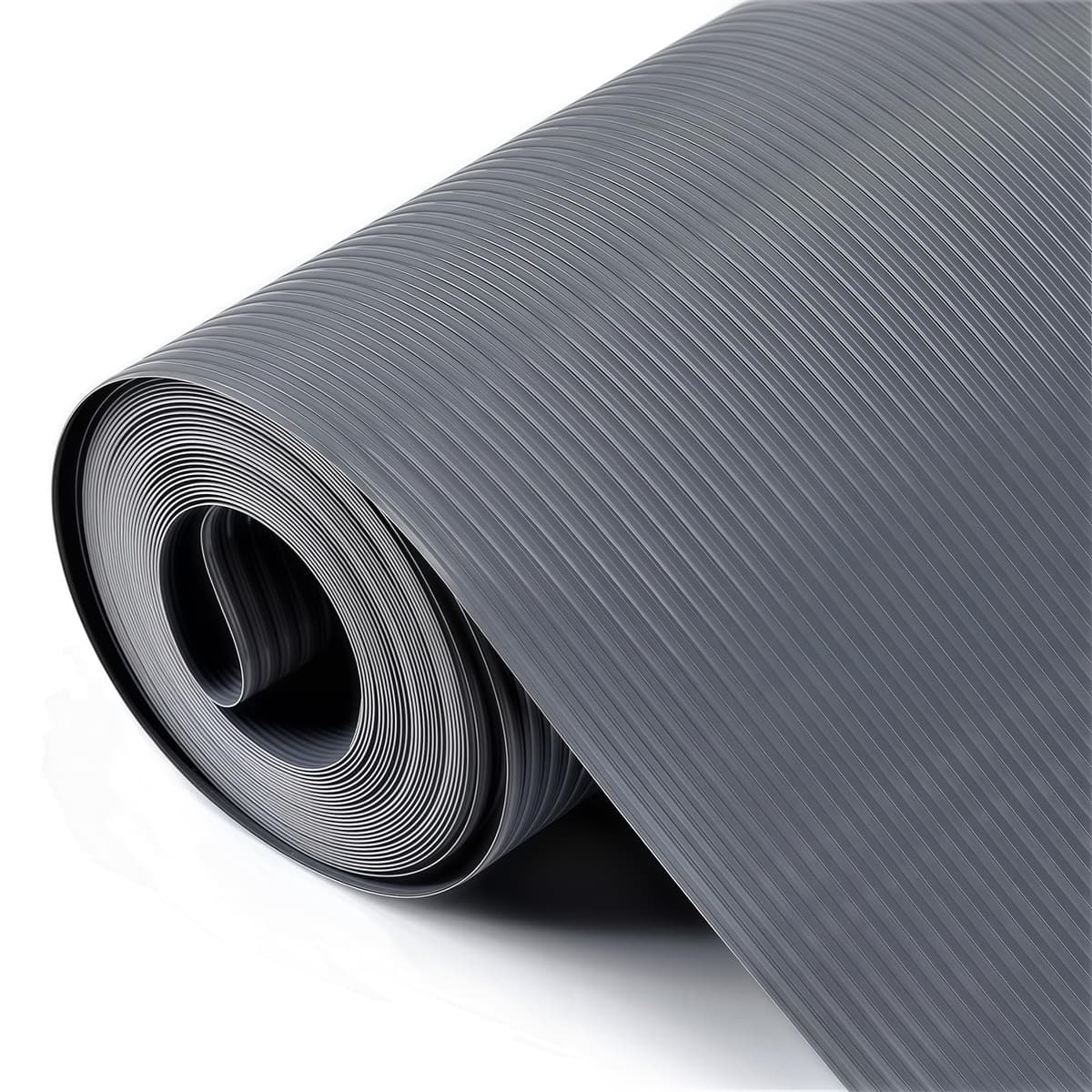 Hersvin 45cmx500cm Plastico Protector para Cocina Cajones, Alfombras Non Adhesivo para Nevera Mueble Fregadero Estante Organizador Cubiertos EVA Cubre Encimera(Gris Oscuro/Punto) — view 15
