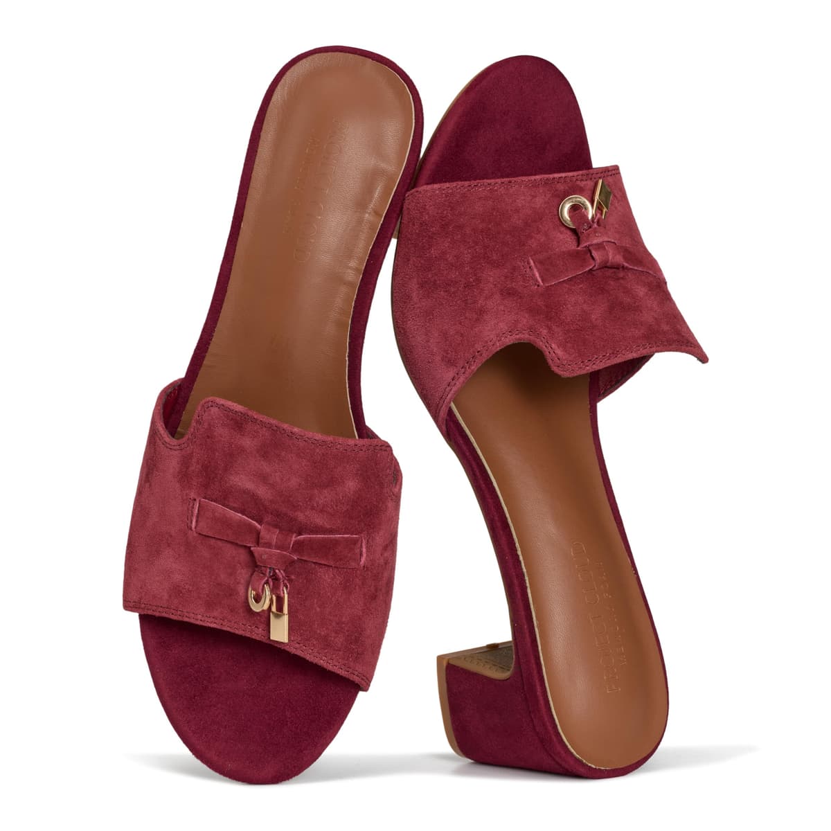 Project Cloud 100% Genuine Leather Sandals Women Footwear - Memory Foam Insole & Non-Slip Women Sandals Dressy - Lightweight Womens Heels Sandals - Slides for Women 2026 (Monaco) — view 10