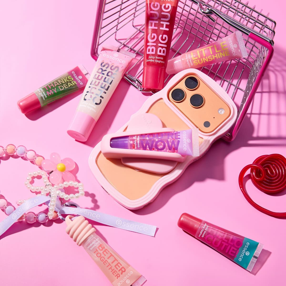 essence SAY IT WITH JUICY CHEERS juicy bomb jumbo lipgloss, instant result, shiny (30ml) — view 3