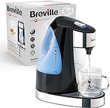 Breville HotCup Hot Water Dispenser | 3kW Fast Boil |1.5L | Energy-Efficient | Gloss Black [VKJ142]