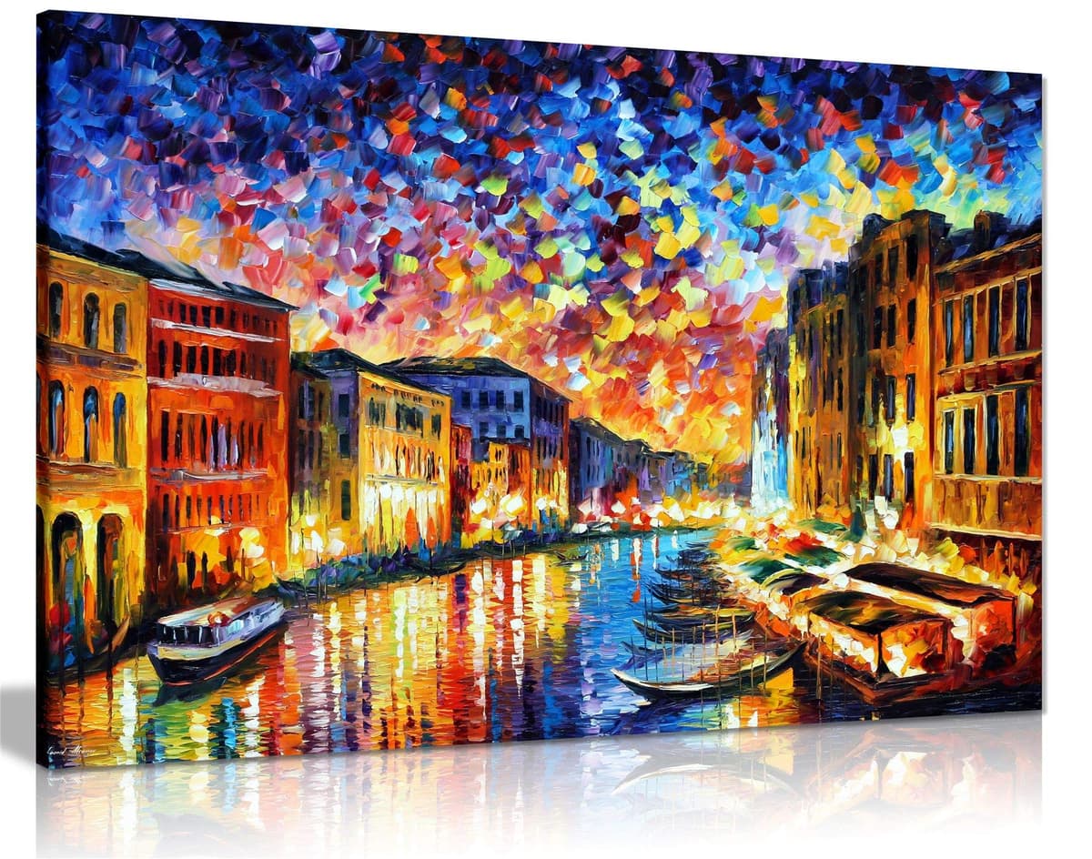 Farewell to Anger by Leonid Afremov Canvas Wall Art Picture Print for Home Decor (30x20) — view 14