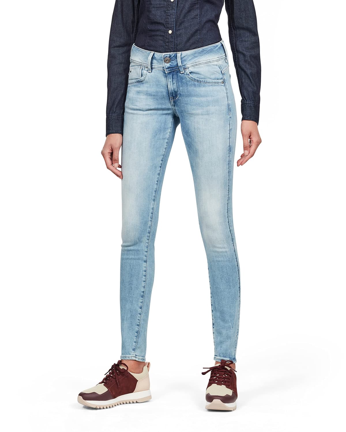 G-Star Lynn Mid Skinny Jeans - Vaqueros Mujer — view 17