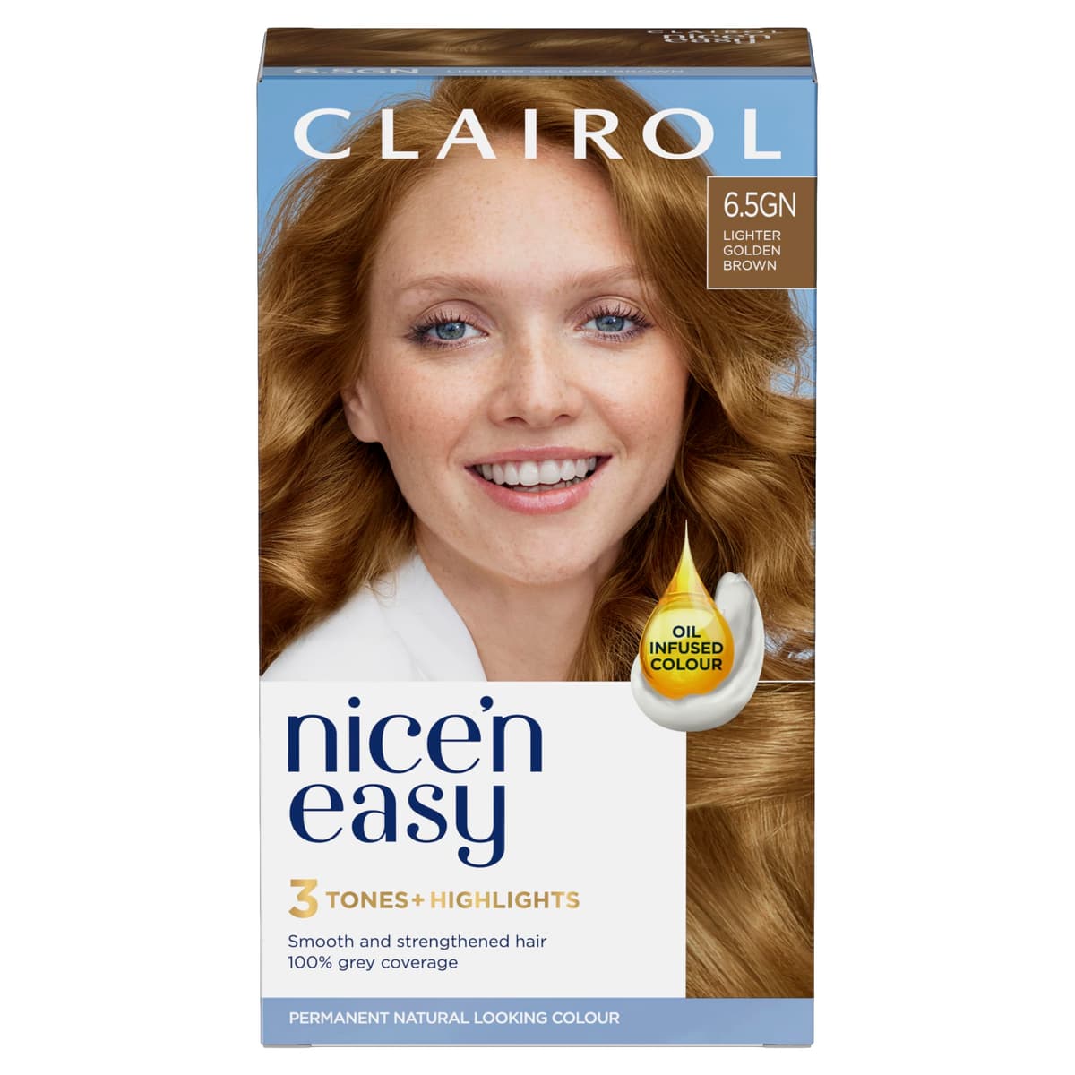 Clairol Nice'n Easy Crème, Natural Looking Oil Infused Permanent Hair Dye, 5A Medium Ash Brown — view 32
