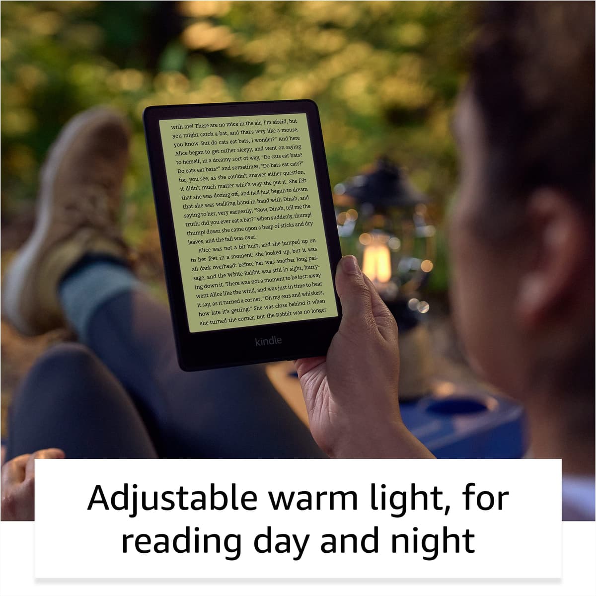 Kindle Paperwhite Signature Edition | 32 GB with a 6.8" display, wireless charging and auto-adjusting front light, without Ads, agave green + Kindle Unlimited — view 5