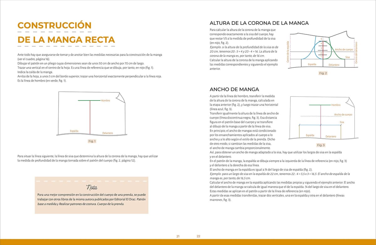 Realizar patrones de costura: Mangas: Construcción y transformación: 9 (Diseño de moda) — view 4