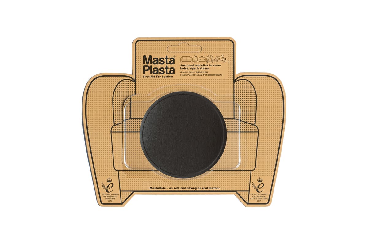 MastaPlasta Parche Autoadhesivo PREMIUM para Reparación Instantánea de Cuero y Otros Tejidos. MARFIL. 10cm x 6cm. Primeros Auxilios para sofás, Asientos de Coche, Bolsos, Chaquetas — view 14