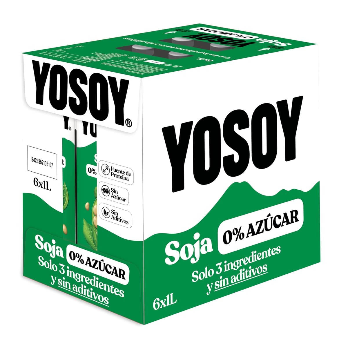Yosoy Bebida Vegetal de Matcha, Pack de 6 x 1L — view 5