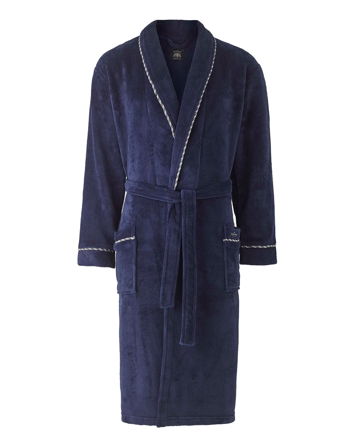 THE SAVILE ROW COMPANY LONDON Men's Lightweight Super Soft Warm Fleece Dressing Gown