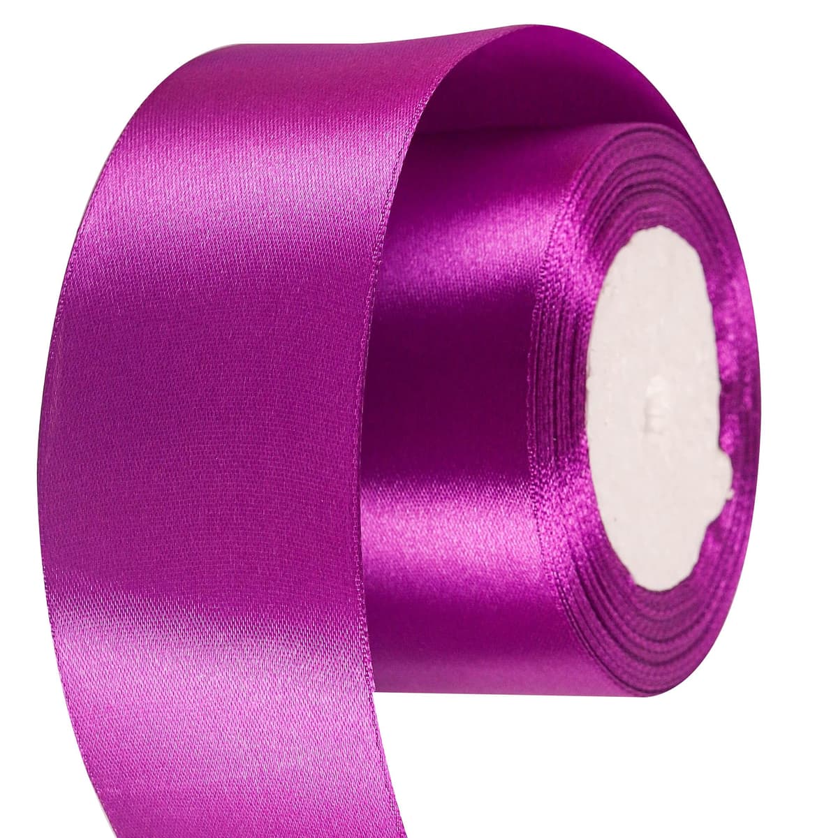 40mm Wide White Ribbon Thick Wedding Car Ribbon 22m, 1.5 inch Thick White Satin Ribbon for Gift Wrapping Wedding Car Christmas Birthday Cake Hair Bow Florist Bouquet Crafts Decorations — view 44