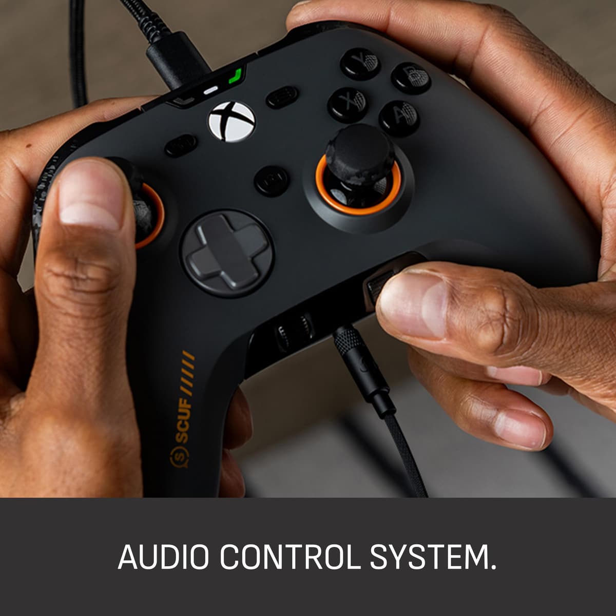 SCUF VALOR PRO Wired Performance Xbox Controller – Customisable Back Paddles, Instant Triggers, Hall Effect Thumbsticks, Audio Controls, Xbox Series X|S, Xbox One, Windows PC – Steel Grey — view 5